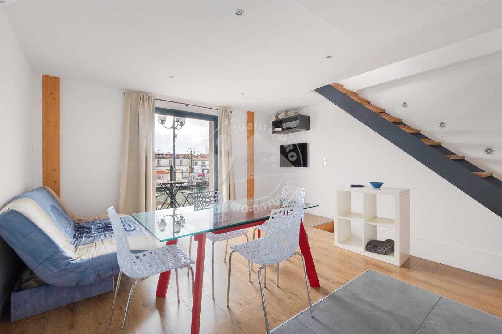 As13871 - P2 En Duplex Au Centre Ville Avec Magnifique Vue Le Grau-du-Roi Zewnętrze zdjęcie