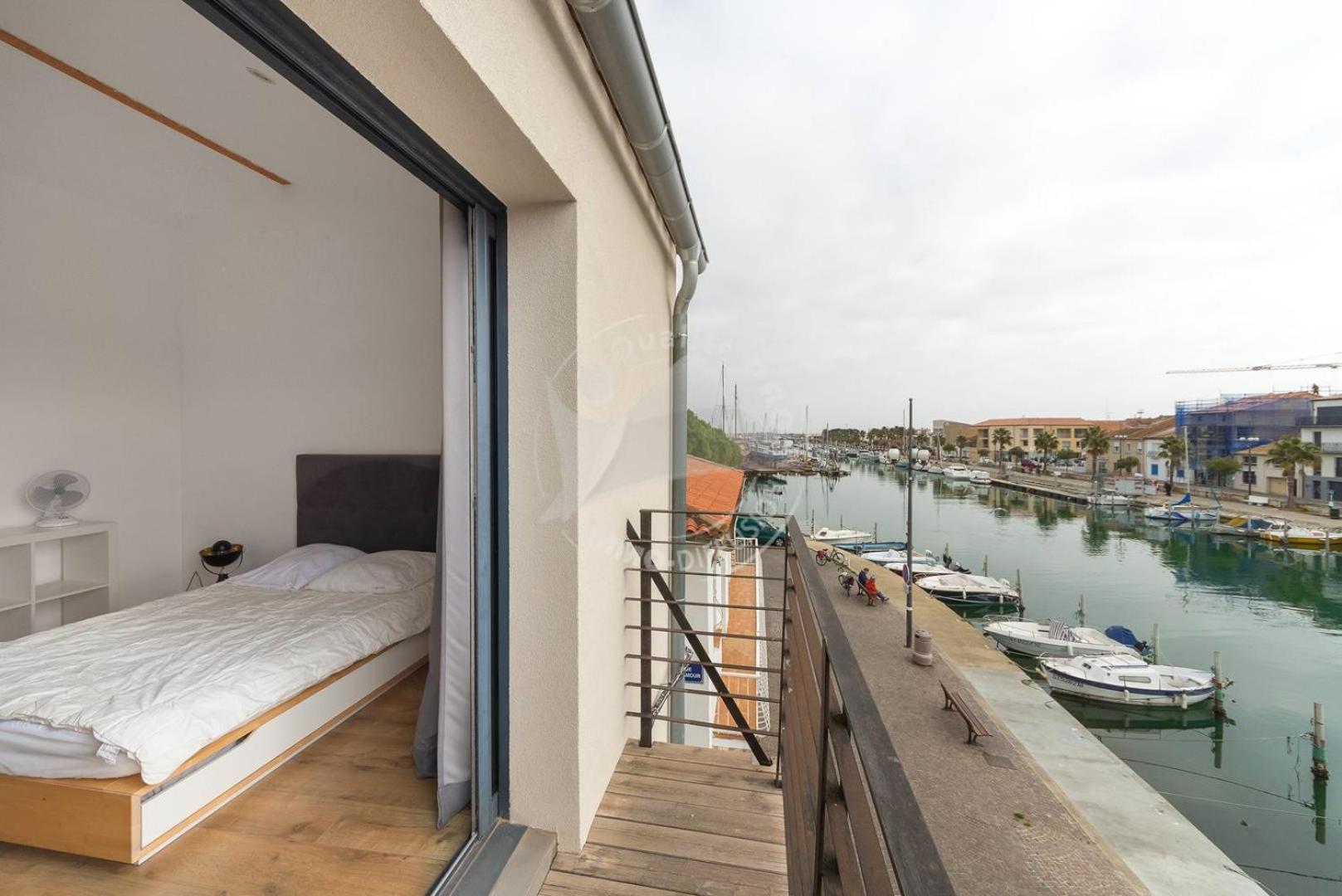 As13871 - P2 En Duplex Au Centre Ville Avec Magnifique Vue Le Grau-du-Roi Zewnętrze zdjęcie